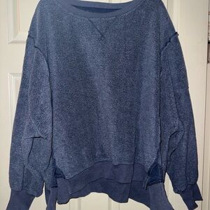 American Eagle Outfitters Navy Crew Neck Sweater